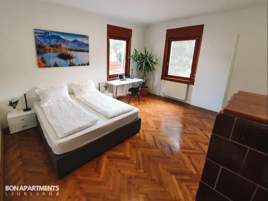 Huge BBQ Garden, Spacious Flat, AC, Free Parking 2 Liubliana Exterior foto